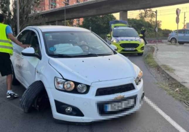 accident cotxe hospitalet