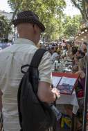 economia, terrasses, menjar, cartell turista, turisme / Foto: Carlos Baglietto