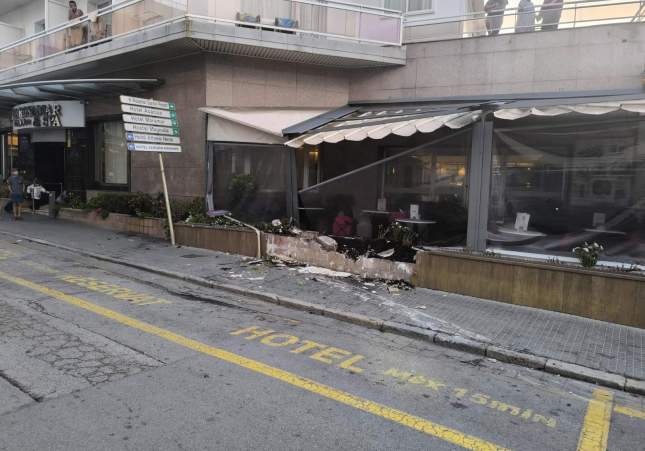 accident de cotxe lloret de mar (4)