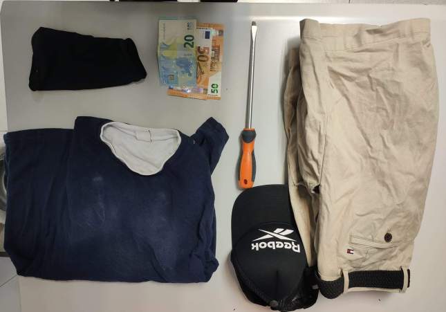 Objectes requisats al lladre Objectes requisats al lladre