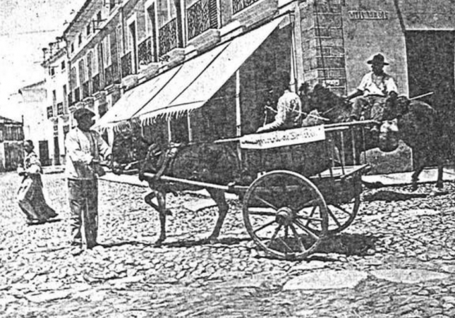 Fotografía de Don Benito (principios del siglo XX). Fuente Biblioteca Pública de Don Benito Fotografía de Don Benito (principios del siglo XX). Fuente Biblioteca Pública de Don Benito
