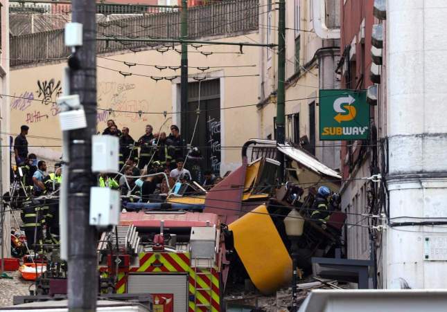 accident funicular lisboa
