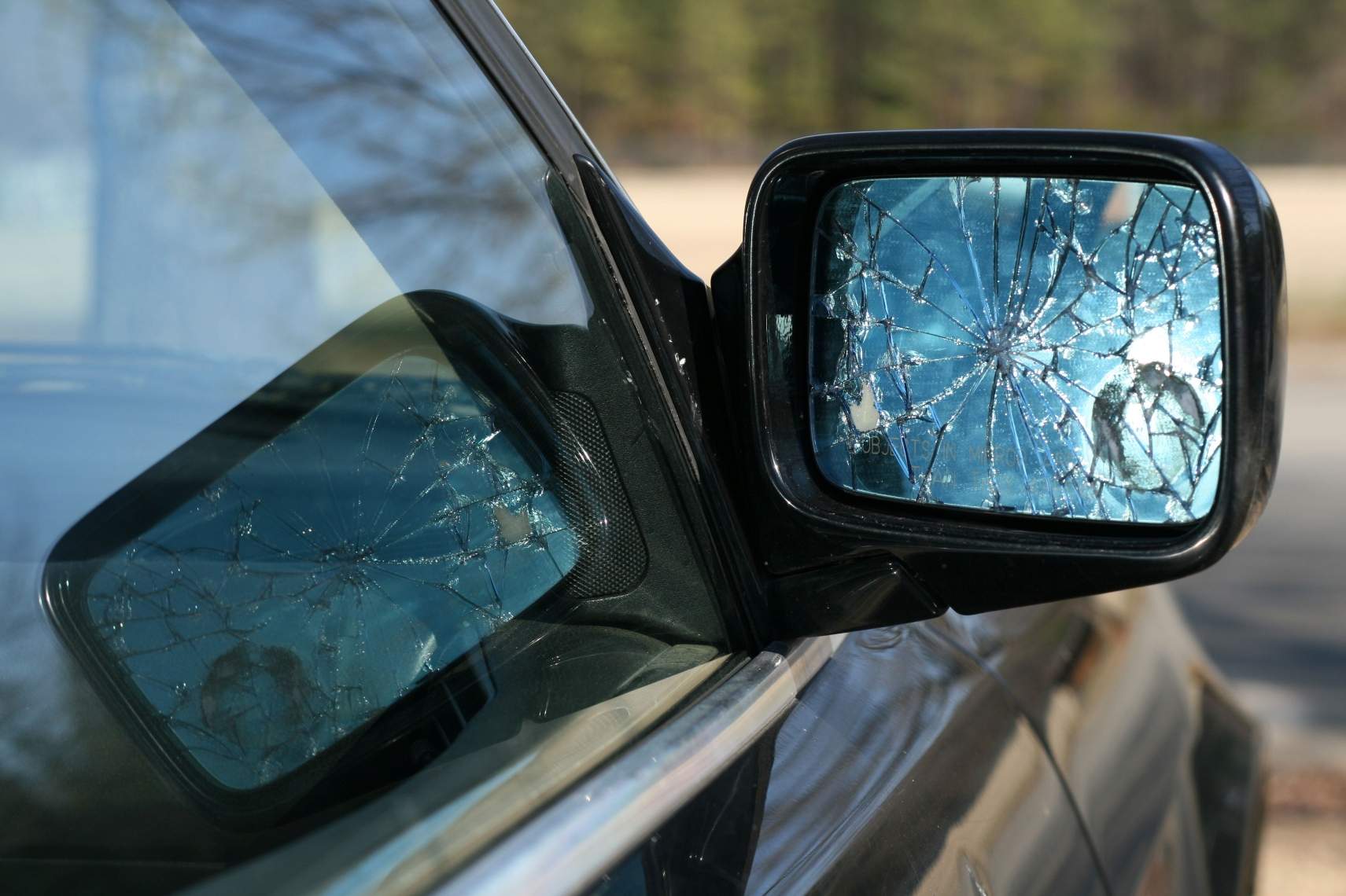retrovisor roto