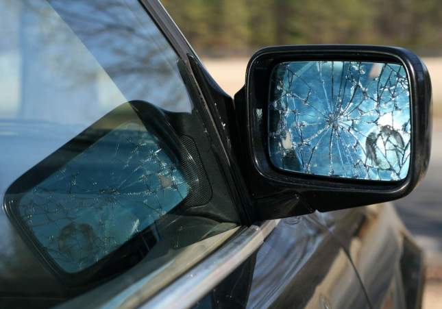 retrovisor roto