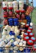Carro compra productes robats supermercat castelldefels