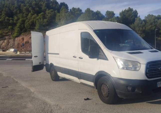 Furgoneta on es va carregar el coure robat