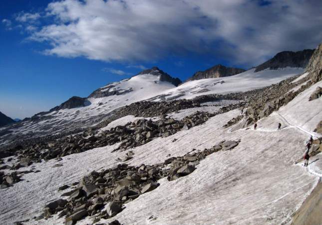 Zona glacera aneto