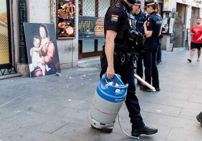 atrincherado buta grande vía madrid carlos lujan ep