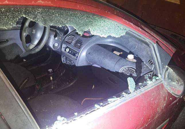 cotxe destrossat figueres