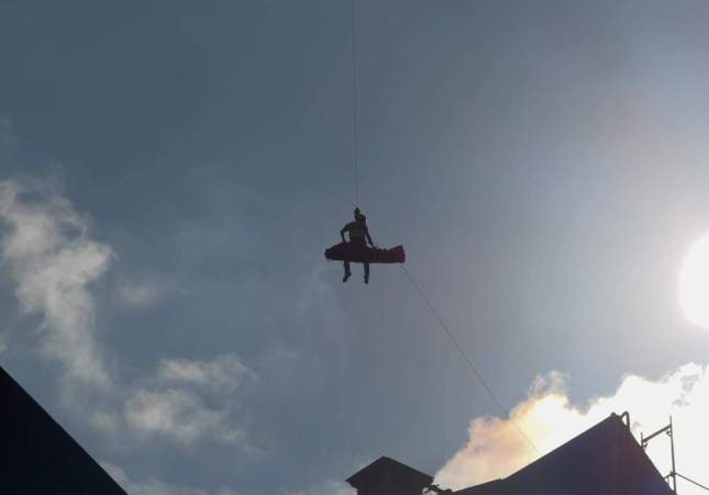 EVACUAT HELICÒPTER GIRONA