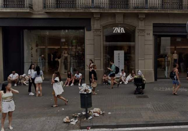Zara carrer pelai bcn Zara carrer pelai bcn