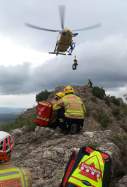 rescat bombers helicopter Tormo de la Margarida, a Tivissa