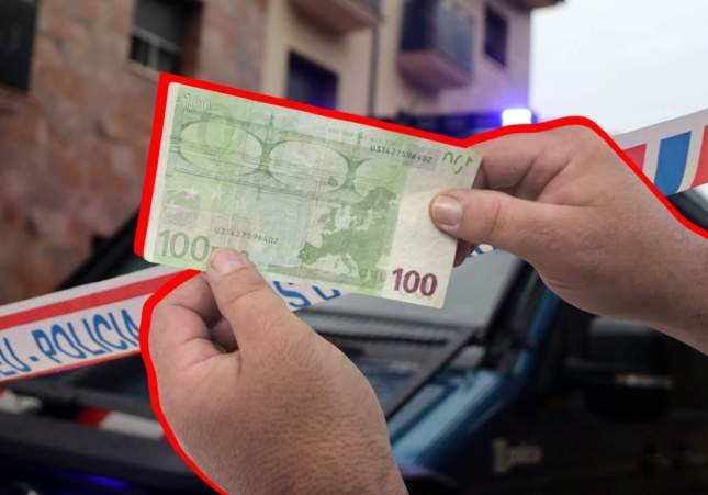 bitllets falsos 100 euros camorra