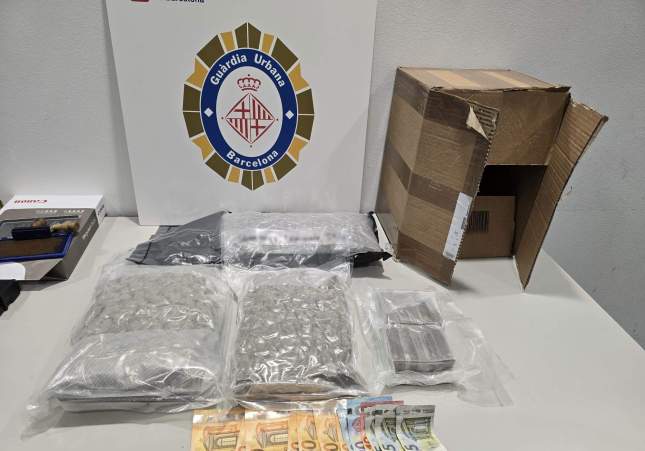 Barcelona enviament haixix