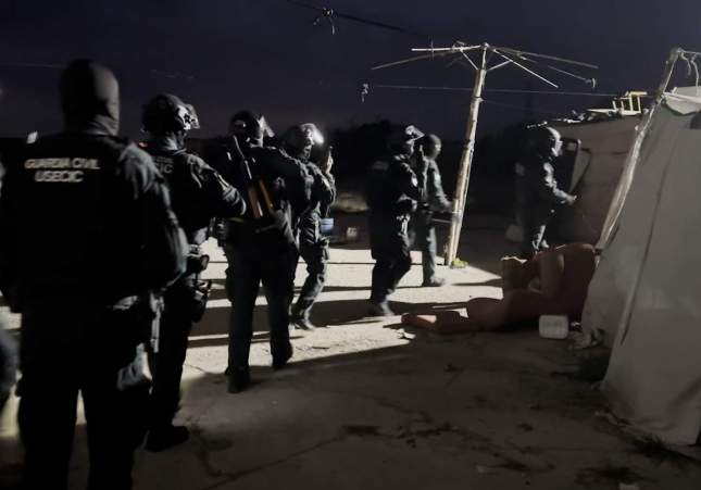 Imatge de l'operatiu a Huelva