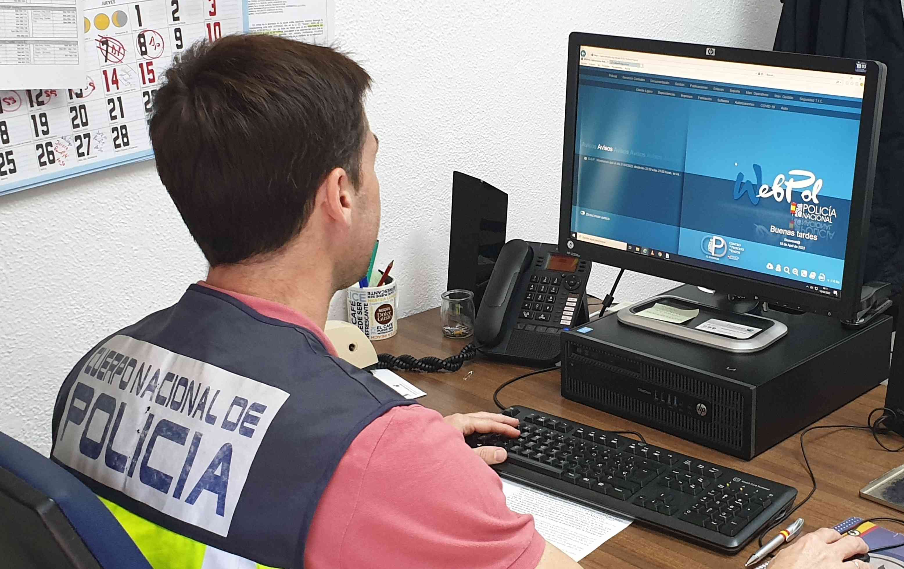 agent policia nacional ordinador