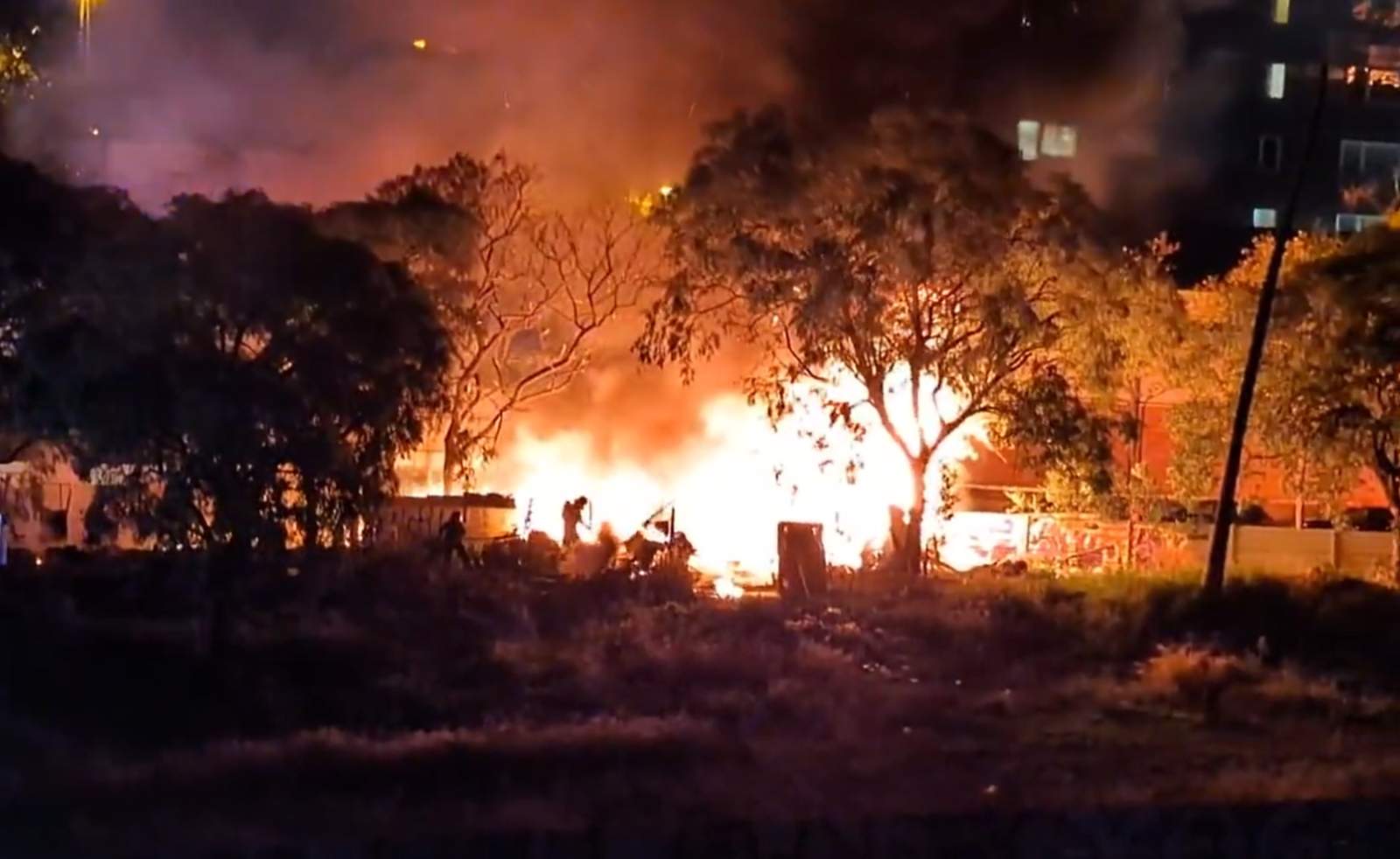 incendi barraques barcelona