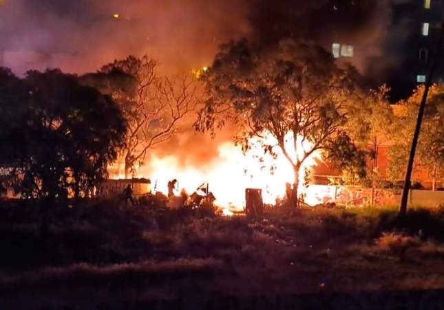 incendi barraques barcelona