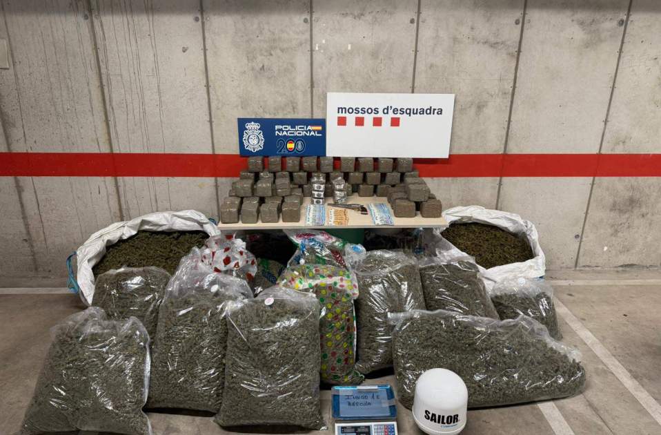 Droga intervinguda / Mossos