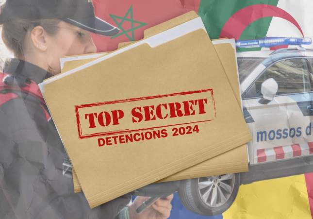 Detencions 2024 Catalunya Mossos