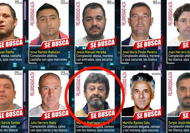 fugitius més buscats policia nacional