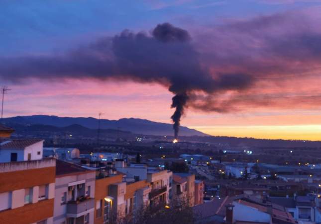 incendi industria caldes de montbui