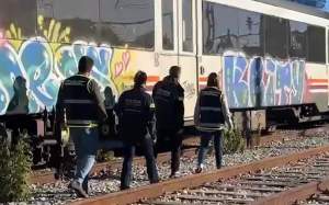 grafitis trens barcelona