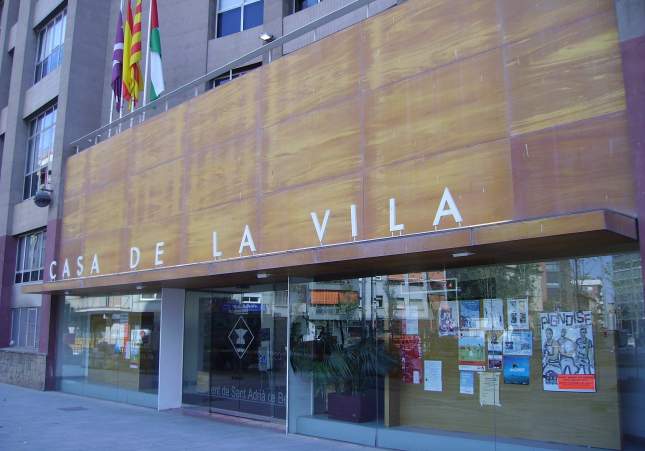 ajuntament sant adria de besoso foto 1997