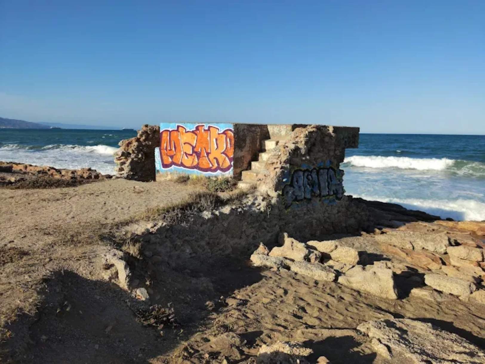 bunquer platja Garrucha