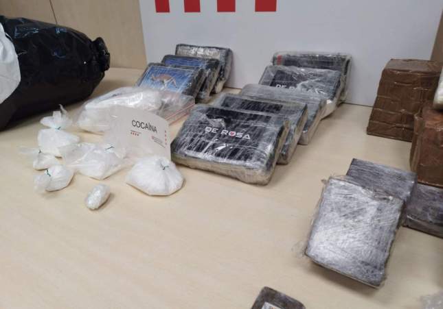 Imatge de la cocaïna retirada a Reus / Mossos d'Esquadra