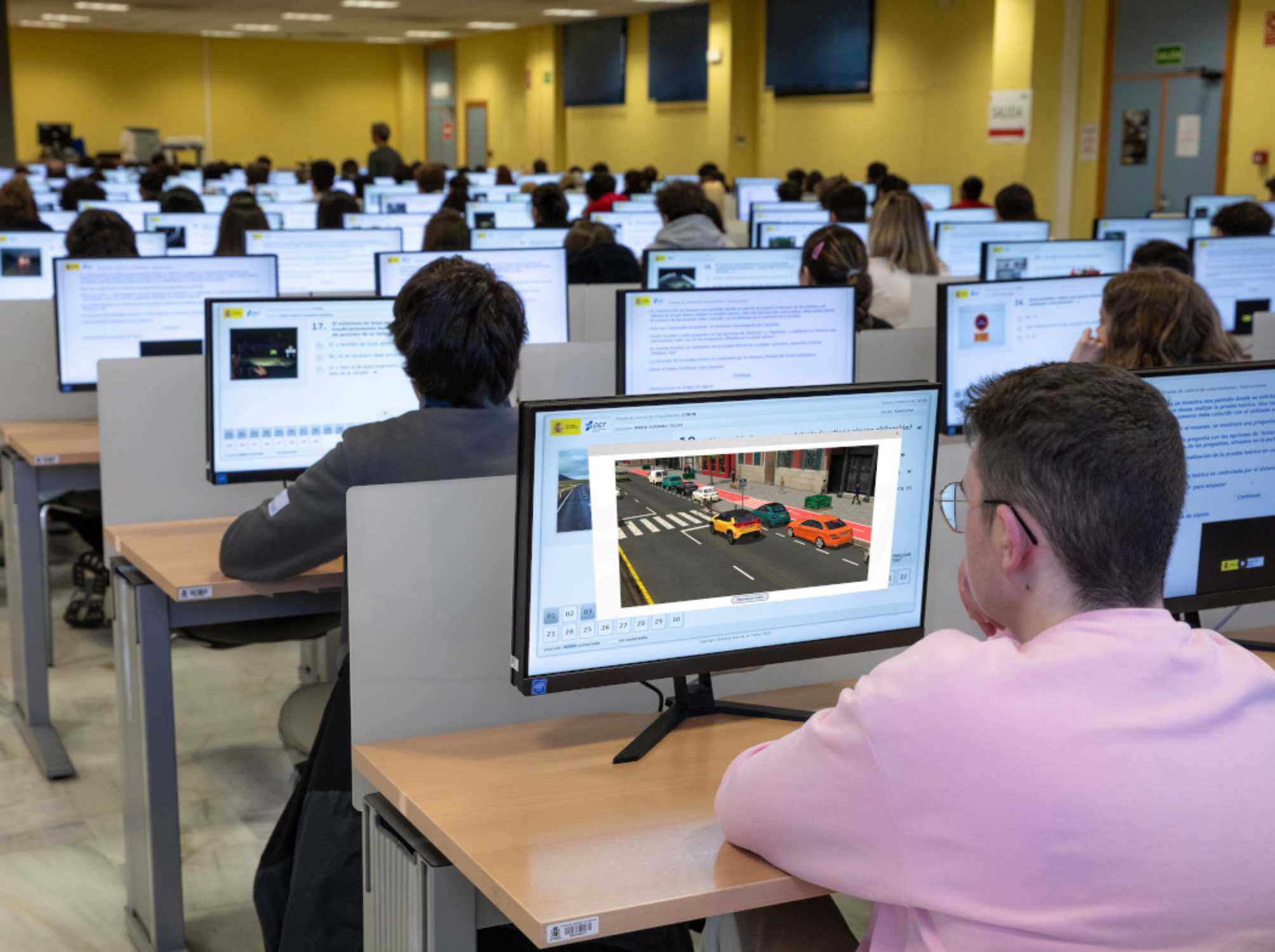 examen teoric carnet conduir