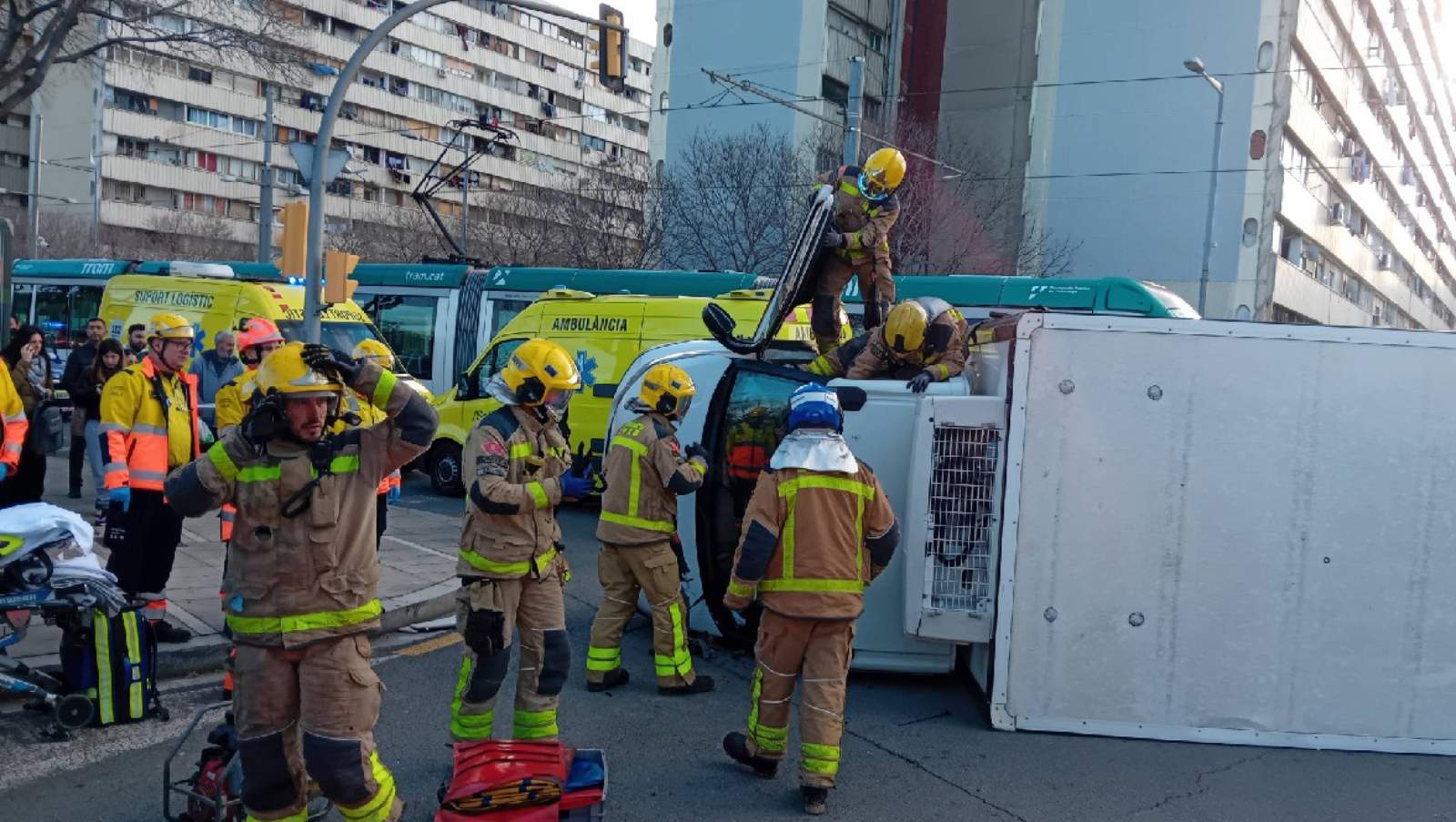 Accident Sant Adrià del Besos