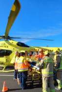 accident muntanyol ciclista helicòpter SEM