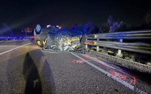 Accident C 14 a Artesa de Segre