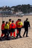 Rescat banyista Blanes