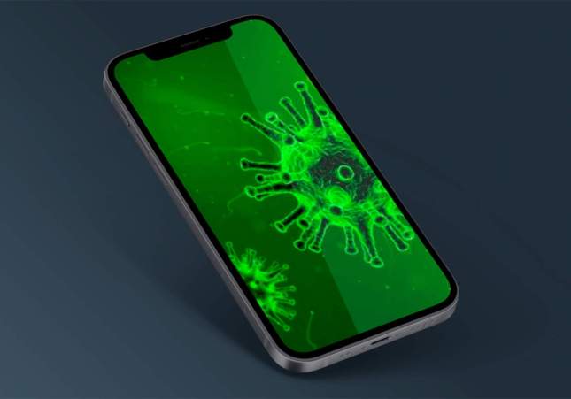virus en iphone 2