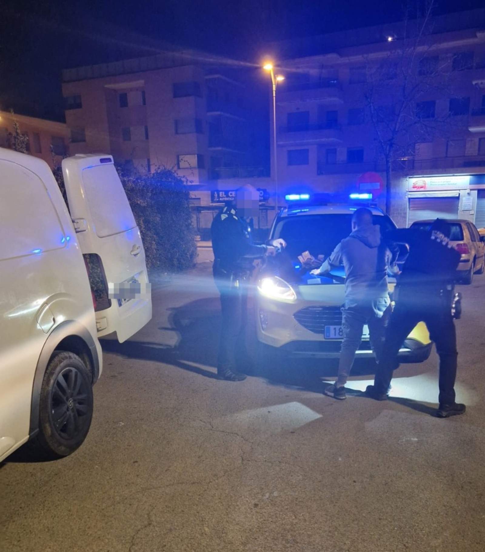 Momento de la detención / Policía Local de Tordera