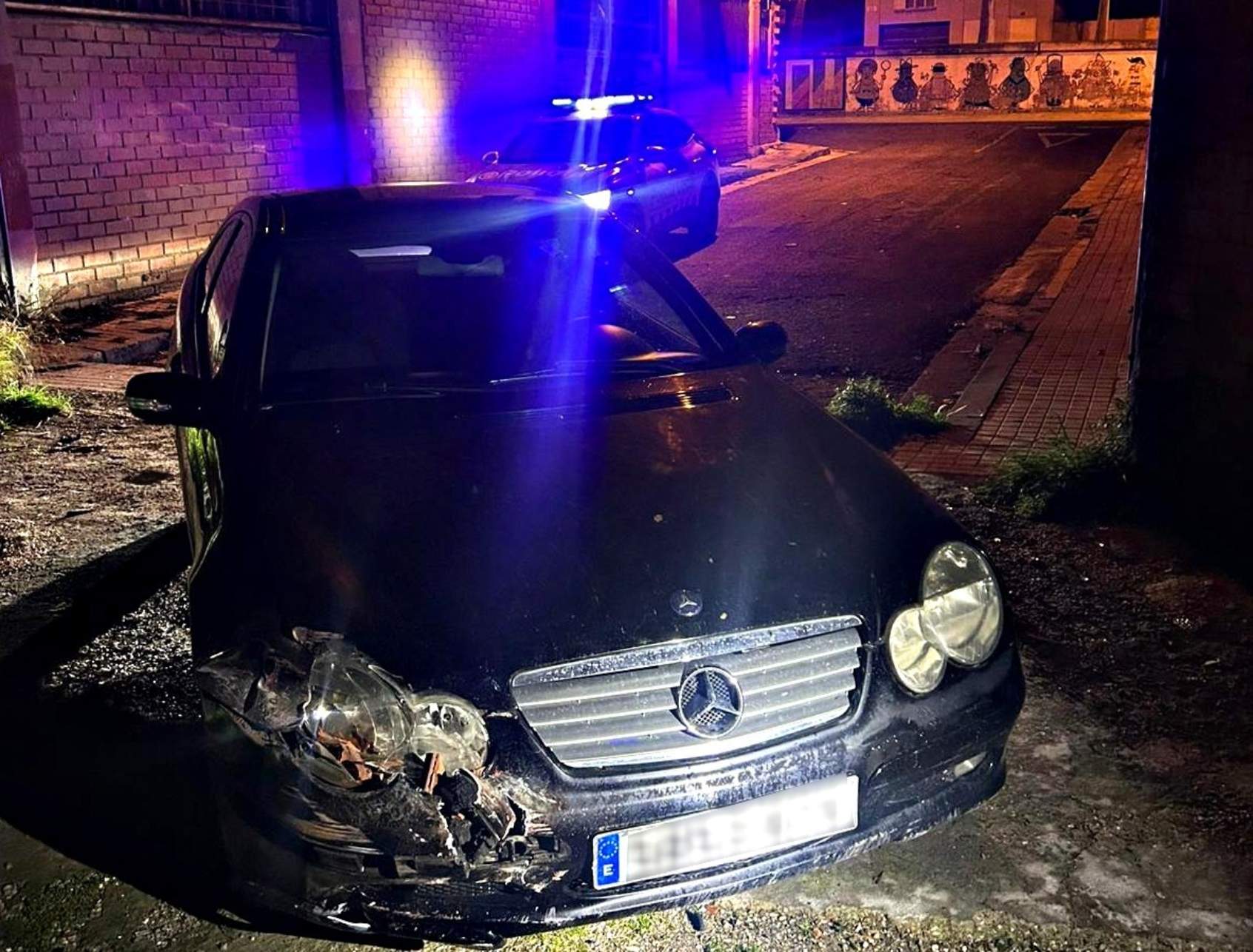 cotxe fuig policia igualada