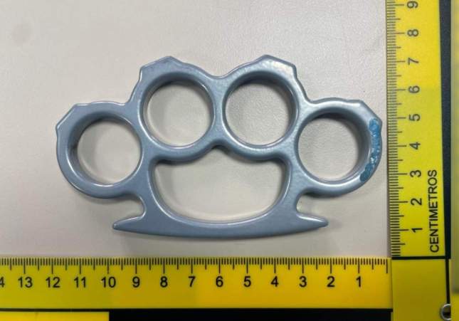 Imatge del puny americà requisat / Guàrdia Civil