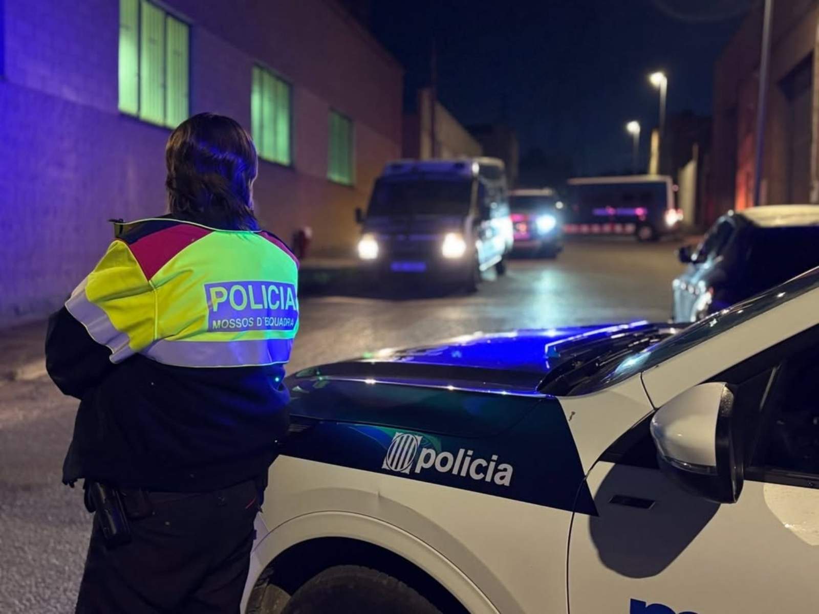 Així s'ha posat punt final a les perilloses curses il·legals de cotxes dels polígons industrials de Lleida