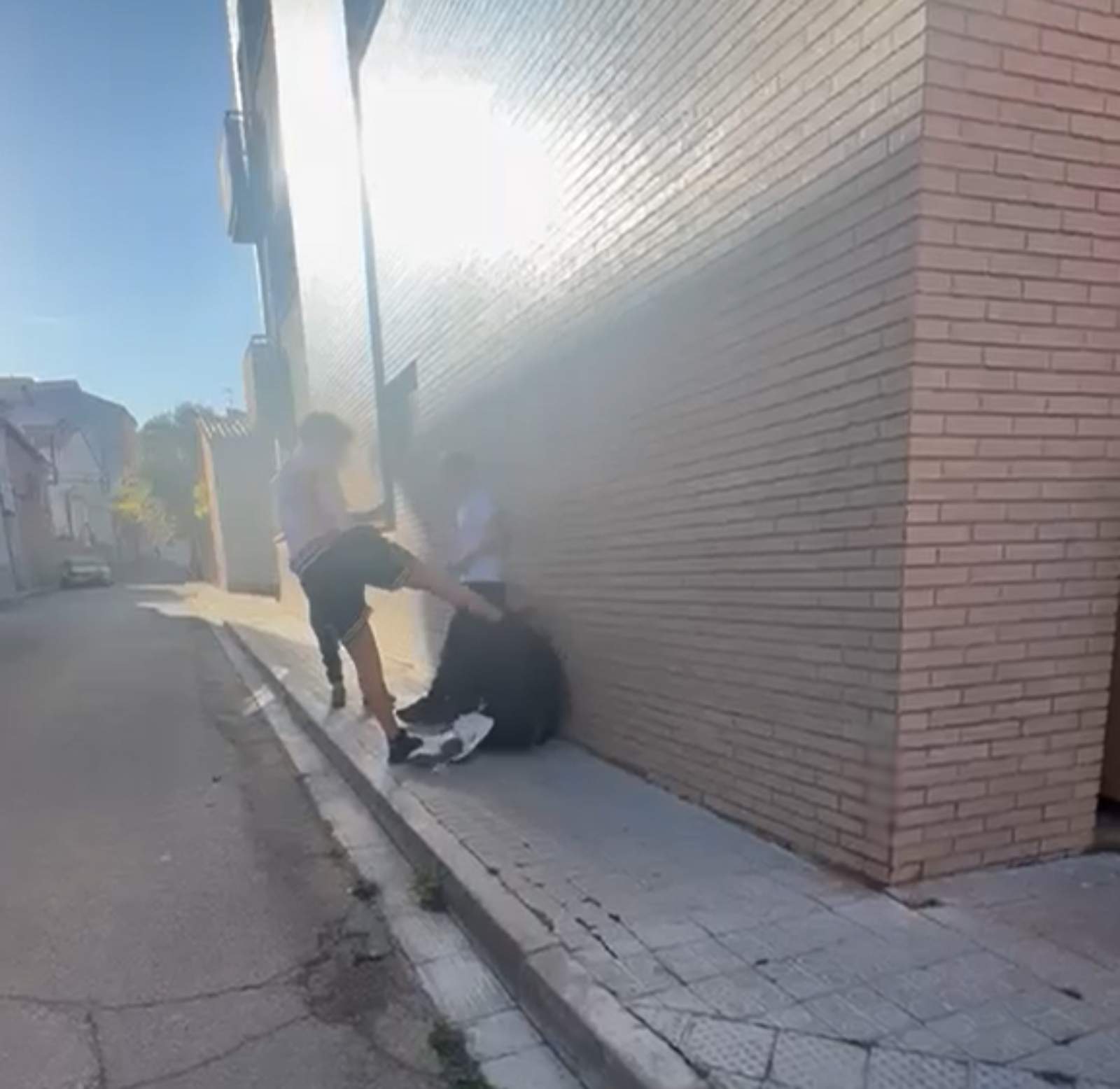 Agreden brutalmente a un menor a plena luz del día en Sant Joan de Vilatorrada y lo graban todo