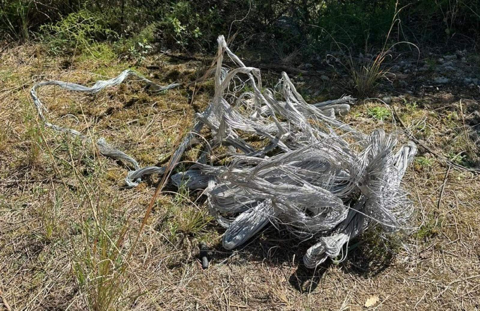 Cable que encontraron los Mossos Cable que encontraron los Mossos