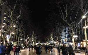 Rambla barcelona nit  Viajeros Callejeros