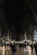 Rambla barcelona nit  Viajeros Callejeros