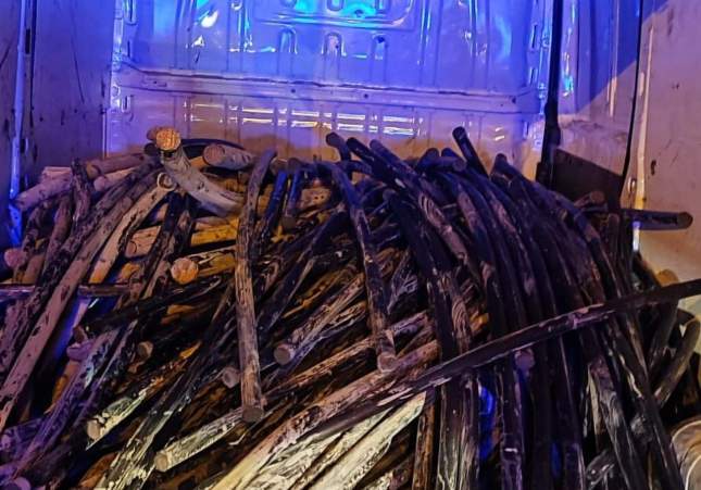 Coure robat en una furgoneta / Guàrdia Urbana de Barcelona Coure robat en una furgoneta / Guàrdia Urbana de Barcelona