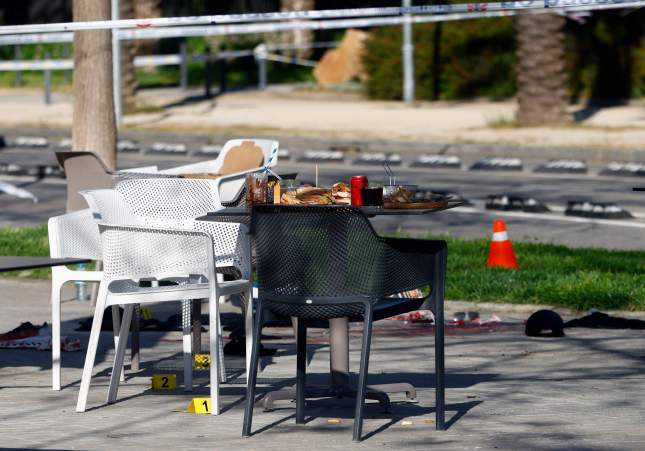 Terrassa donde se ha producido el tiroteo / EFE
