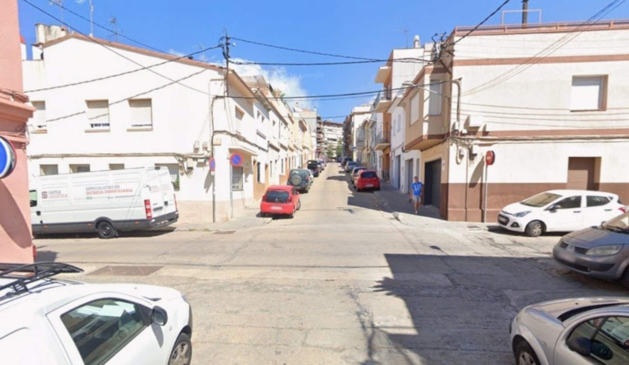 cruïlla dels carrers Verge de la Paloma amb Jaume I Mataró