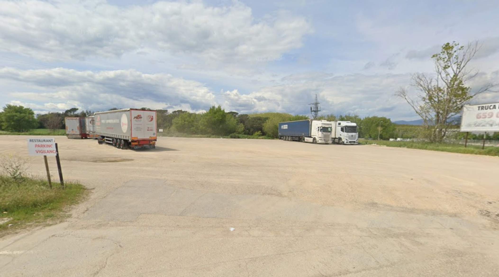 parking camions fornells de la selva