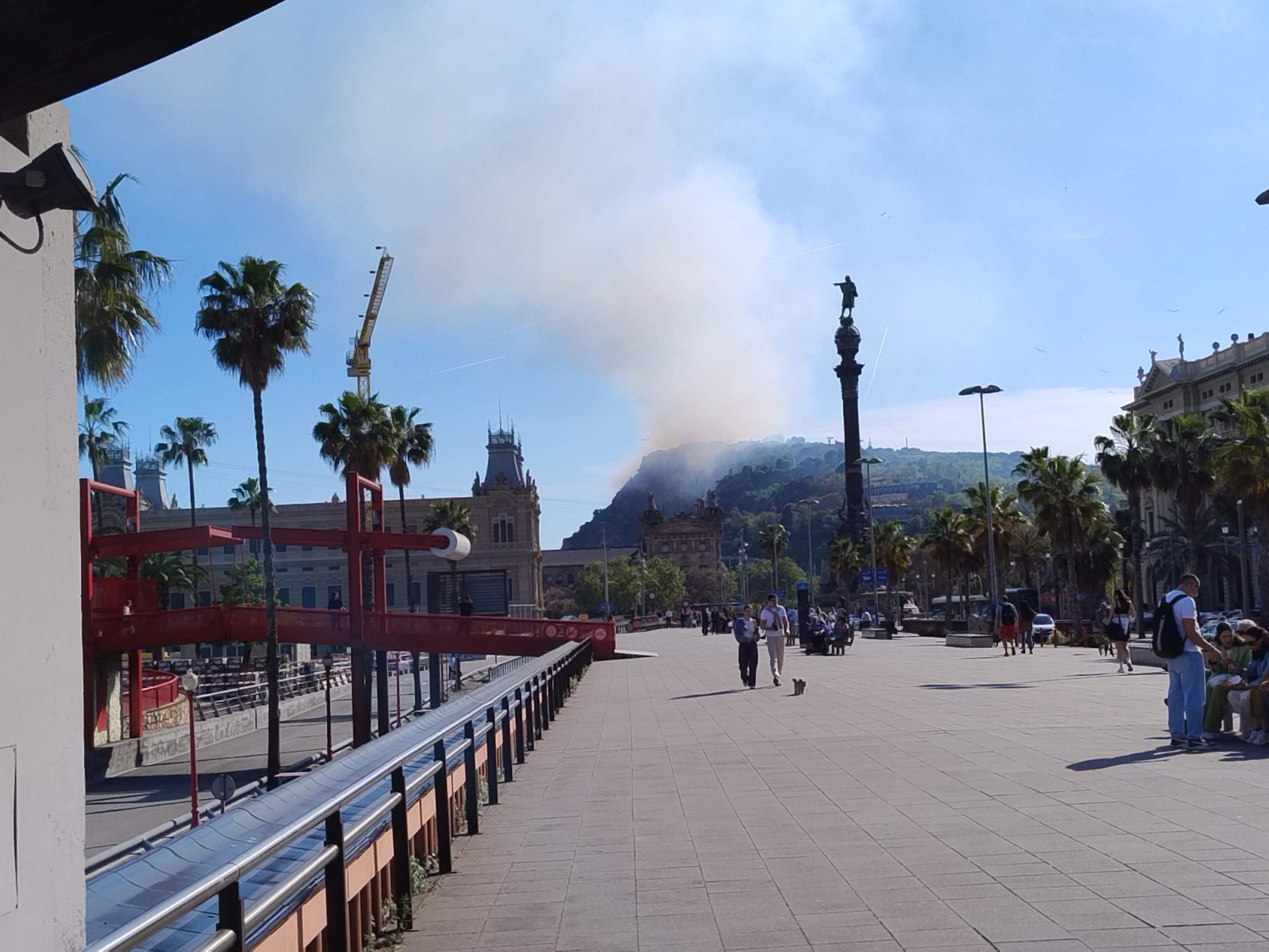 Incendi Montjuïc
