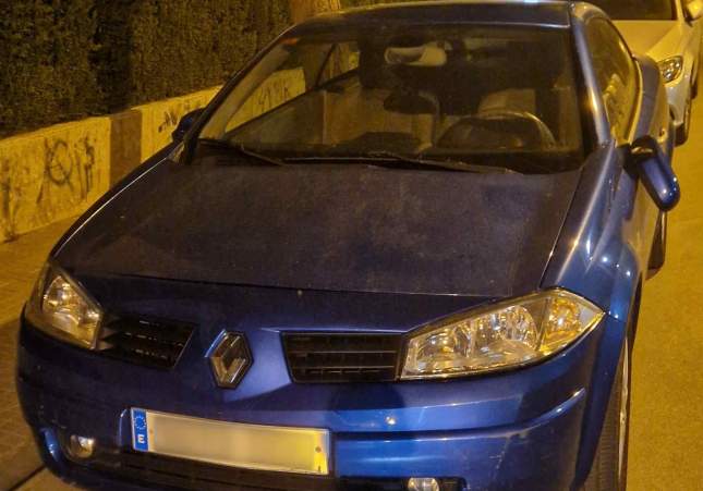 cotxe destrossat salou